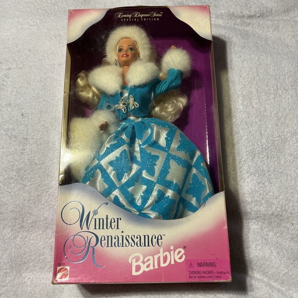 NEW Barbie Winter Renaissance Evening Elegance Series Special Edition 1996 NRFB